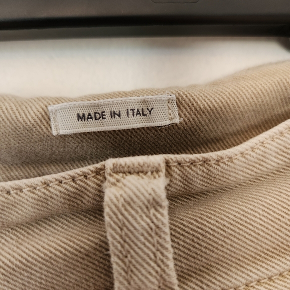 Closed Made In Italy Khaki Colored Jeans Size 31 - Picture 3 of 7